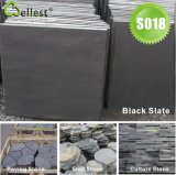 S018 Black Slate Floor Tile/Roofing Tile/Ledge Stone