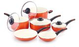 Amazon Vendor 10 Pieces Aluminum Alloy Nonstick Ceramic Cookware Set