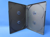 14mm Black DVD Case -4piece Pack