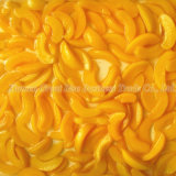 Candied and Sour Canned Yellow Peach Strips for Leisure Food