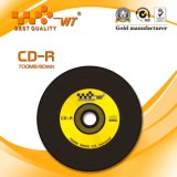Blank Black CD-R 700MB/52x/80min 50PCS in Cake Box (BLACK WT CD-R 003)