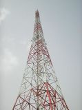 120meters Telecommunication Square Lattice Steel Tower to Angola for GSM Project
