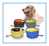 Pet Polyester Folding Collapsible Fabric Bowl