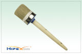 Briste Paint Round Head Brush with Wooden Handle