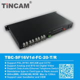 16 Channel Video Fiber Optic Video Transmission (TBC-16V1d)