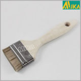 Nature Wooden Handle Short Bristle Paint Brush