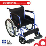 New Steel Folding Manual Wheelchair for Old and Disabled