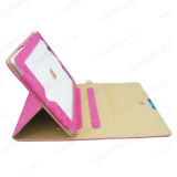 Hybrid Material---Leather and Plastic Case for iPad 3 (fundas)