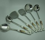 Stainless Steel Kitchen Tools With Ceramic Handle (WKT-001)