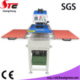Automatic Double Station Hydraulic Oil Pressed Garment Printing Machine