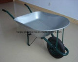 Wb7201 Galvanized Tray Industrial Wheel Barrow for Sell