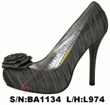 Ladies Shoes (Flower-BA1134)