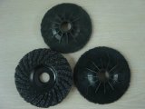 Plastic Base Spiral Ribbed Flexible Grinding Disc (125X22mm)