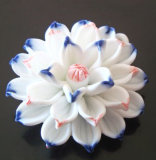 Oriental Characteristics Porcelain Lotus Pendant