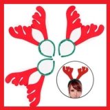 Promotional Christmas Deer Antlers Head Buckle