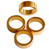 Nickal Gold Plated Sintered NdFeB Ring Speaker Magnet