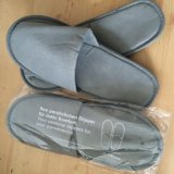 Grey Non Woven Disposable Slippers