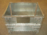 Foldable Stackable Wire Mesh Container