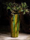 Home Decoration Colored Glaze Time Vase (sp-957)
