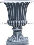 Fiber-Clay Vintage Urn Flower Pot (0812)