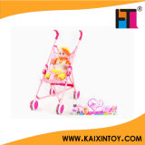 Electronic Lovely 16 Inch Baby Doll Stroller Toy with Carrier
