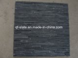Professional Black Cultured Stone Slate for Feature Wall Covering