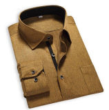 Men's Business Wrinkle Free Long Sleeve Piping Dress Shirt