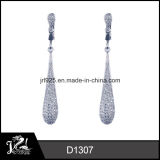 New Design Ladies Rhinestone Silver Jewelry Fashion Earring