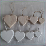 Wooden Craft Chubby Heart for Wedding Decoration Home Decoration