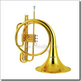 Yellow Brass Leadpipe Bb Key Piston French Horn (FH7100)