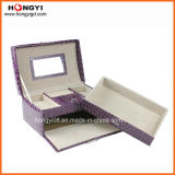 Handmade PU Leather Jewelry Box Jewelry Case (HYJDB018)