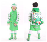 Kids Frog PVC Raincoat