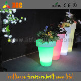 Plastic LED Flower Pots Light up Pots Lighting Pot