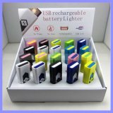 Multi Color Mini Rechargeable USB Lighter (1204)