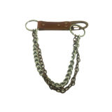 Newest Design Bags Accessory with Chain Metal Ring Leather Buckle