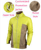 100% Polyester Leisure Outdoor Jacket, Unisex Colour Matching Jacket / Sports Wear