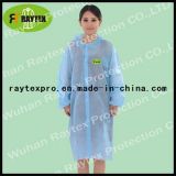 Disposable Nonwoven Lab Coat with Velcro
