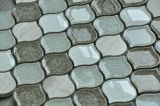 2015 Stylish Peach of Ice Ceramic Glass Mosaic Tile (OYT-S22)