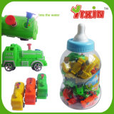 Fire Truck Water Gun Toy Candy in Jar