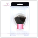 Blush Brush (nylon hair, alluminum tube, bamboo handle)