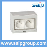 Two Position Wall Socket Outlet (SPL-2FR)