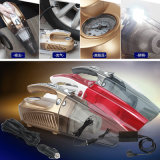 2in1 Portable Car Vacuum Cleaner with Air Compressor