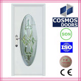 Enterior White Glass Safety Door with CE/ISO9001/SGS