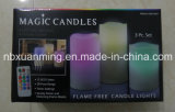 Flameless Carved /Glittle LED Candle Lights