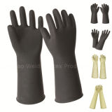 Long Industrial Latex Rubber Glove
