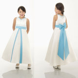 Beaded Flower Girl Dress /Girl Dress (Angel-111)
