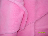 The Single Side Shu Velveteen Comfortable Pink Fabrics