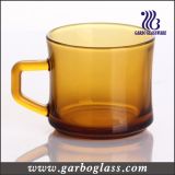150ml Solid Amber Glassware Mug with Handle