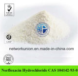 Norfloxacin Hydrochloride CAS 104142-93-0 99% Veterinary Medicine Norfloxacin HCl