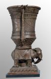 Bronze Sculpture Bronze Statue Vase Sculpture (HY0918)